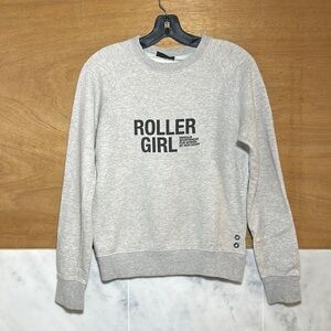 Ron Dorff  roller girl sweatshirt Jumper Pullover Long Sleeve size XS